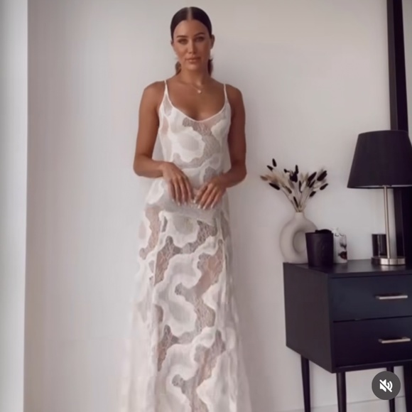 Zara LONG SLIP DRESS - Picture 12 of 17